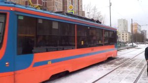 Два трамвая 71-623 (КТМ-23)