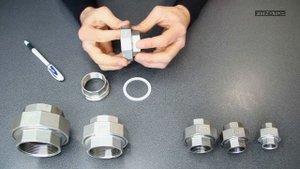Американка нержавеющая с внутренней резьбой: обзор | TRiNOX #aisi304