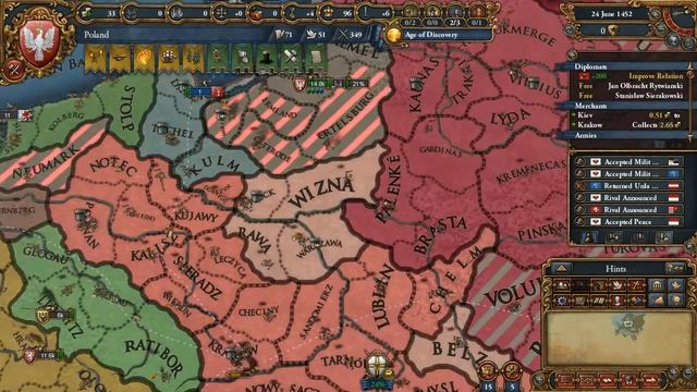 Europa Universalis 4 -(Polsko) 1. смотреть онлайн