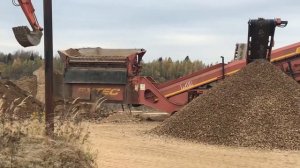 Мобильный грохот EXTEC S5