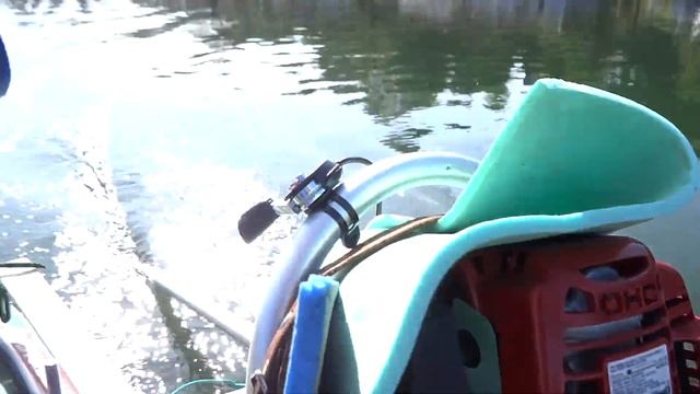 Honda gx35 et kayak gonflable. Oui, c'est possible. смотреть онлайн