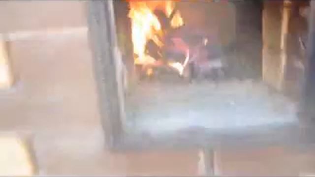 Печной комплекс барбекю. Кладка с кирпича двух цветов. смотреть онлайн