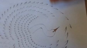 Как сделать объемную картину из бумаги в виде журавля