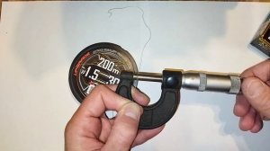 Плетёнка YGK X-BRAID Upgrade X8 #1,5. Какие реальные диаметр и разрывная нагрузка?