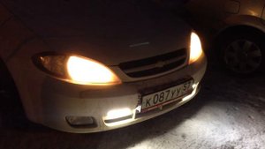 Дальний в пол накала лачетти