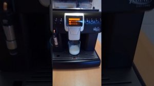 Работа моей кофемашины Saeco Royal Gran Crema