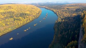 Камень Ветлан на реке Вишере. Пермский край