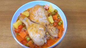 Аппетитная АФРИТАДА ИЗ КУРИЦЫ с овощами. На праздничный стол
