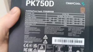 Блок питания Deepcool PK750D 80 plus bronze