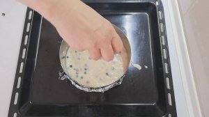 ПИРОГ С ЧЕРНИКОЙ ИЗ НИЧЕГО.ПОСТНЫЙ ПИРОГ БЕЗ МОЛОКА, БЕЗ МАСЛА, БЕЗ ЯИЦ. БЮДЖЕТНЫЙ ВАРИАНТ.