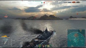 Обзор линкора Gascogne -  World of Warships