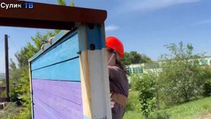 ДЕТИ ТУШАТ ПОЖАР НА ТЕРРИТОРИИ ШКОЛЫ 20.06.2023