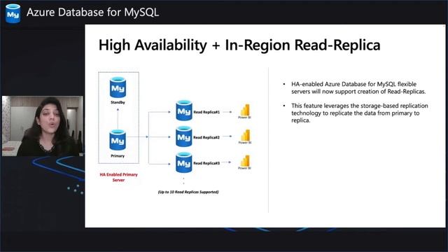 Read replica for HA enabled Azure Database for MySQL flexible servers (General Availability) смотреть онлайн