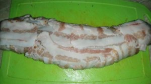 Свиная вырезка запеченная в беконе