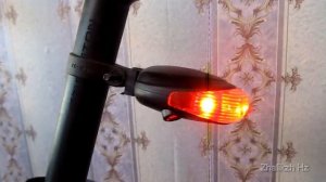 Велосипедный фонарь задний с лазерами и светодиодами