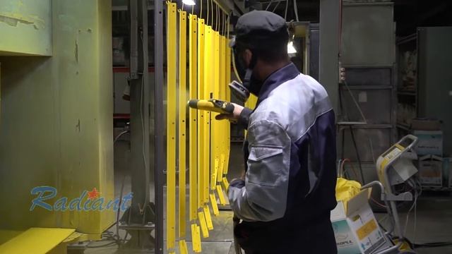Порошковая покраска в ООО "Радиант" смотреть онлайн