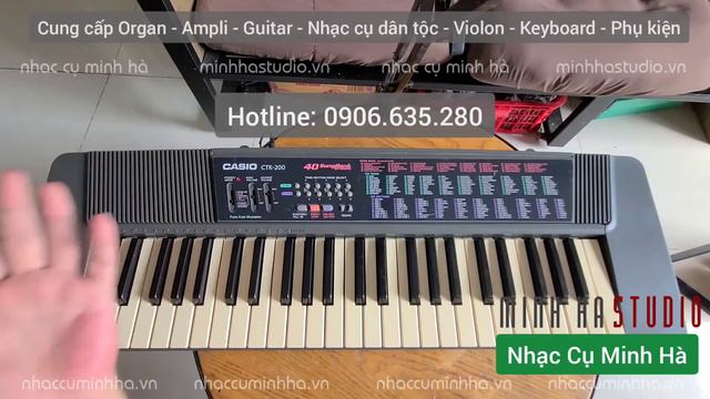 Organ Casio CTK-200 - Hướng dẫn sử dụng | NHẠC CỤ MINH HÀ смотреть онлайн