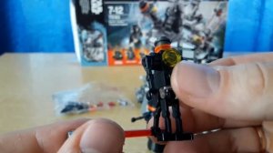 Обзор Лего LEGO STAR WARS Превращение в Дарта Вейдера  75183