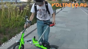 Электровелосипед Shrinker 2014 Обзор - реальный отзыв