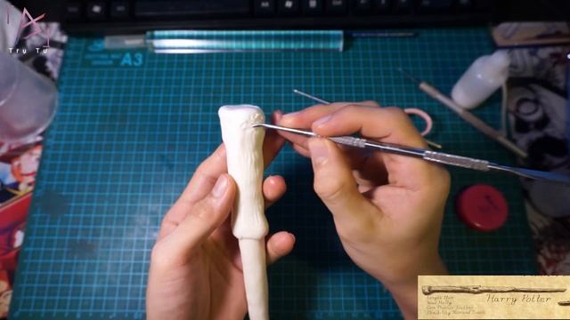 How to make a wand |Air Dry Clay| Harry Potter смотреть онлайн