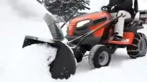 Работа Husqvarna CTH 184 T, CTH 224 T