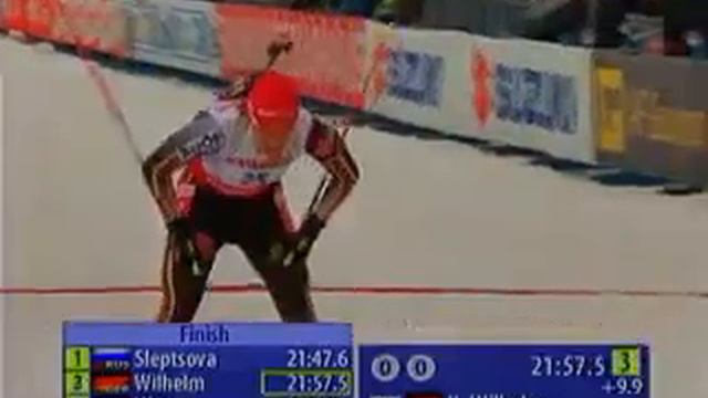 биатлон кубок мира 2007-2008 Холменколлен (Осло) спринт женщины