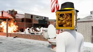 skibidi toilet multiverse (Christmas Special) but with subtitles