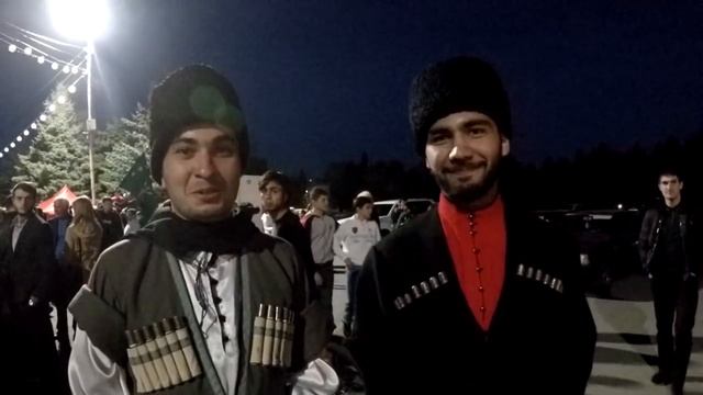 День Адыгского Черкесского флага. КБР Нальчик 25.04.2018