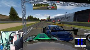 I joined a public Assetto Corsa DRIFT server