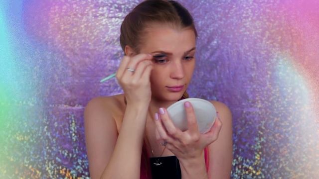 ГОЛОГРАФИЧЕСКИЙ МАКИЯЖ ♡ RINA смотреть онлайн