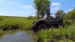 УАЗ на ТРАКТОРНЫХ колёсах ? Его вообще реально остановить? ОФФРОУД