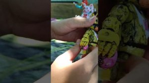долгожданная распаковка кошмарных аниматроников фнаф экшен фигурки