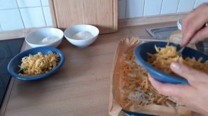 Насыпной пирог с яблоками вместо шарлотки