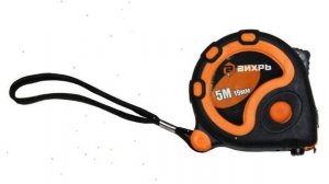 Рулетка 5мх19мм (Вихрь) обзор 73/11/1/2 бренд Вихрь производитель Ресанта (Латвия)