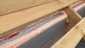 Утепление торца монолитной плиты.