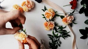 Бутоньерки для подружек/ Бутоньерка своими руками /Boutonniere DIY