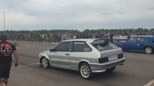 Гонка Ваз 2113 Турбо против ЗАЗ ТУРБО