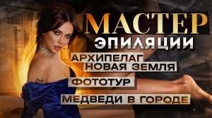 Мастер депиляции . Архипелаг Новая Земля . Фототур . Медведи в городе