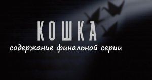 Содержание 8 серии (ФИНАЛ) сериала "Кошка" (РФ, 2023)