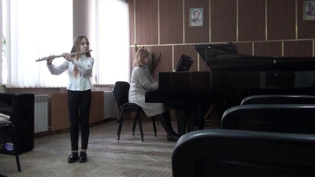 Федюніна Аглая, флейта - Ж.Колодуб - Ноктюрн смотреть онлайн