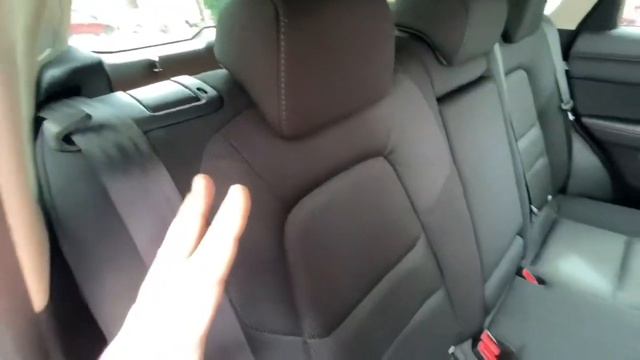How to fold your rear seats - back seat split folding and remote handle Mazda CX-5 DIY смотреть онлайн