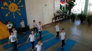 Занятие по фитнес-аэробике  1 часть