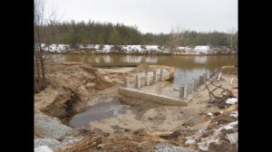 Берегоукрепление бетоном