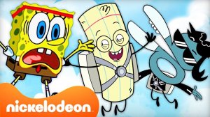 Губка Боб | 40 МИНУТ экшена в "Губка Боб" + "Камень, Ножницы, Бумага"   | Nickelodeon Cyrillic