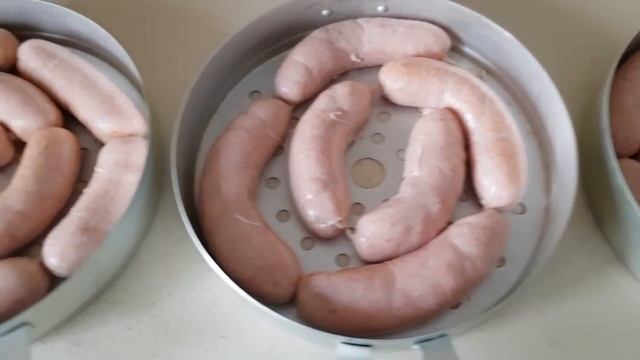 Домашние сардельки. Простой способ.