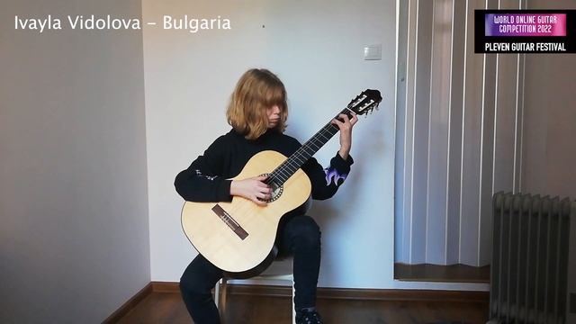 1B age group (up to 11 years old) Classical Guitar category World online guitar competition 2022 смотреть онлайн