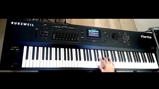 Kurzweil Forte - New Pianos by Weisersound - played by Orlan Charles смотреть онлайн