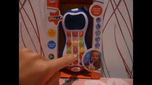 Joy Toy Детский Телефон Сотик - развивающая обзор игрушки