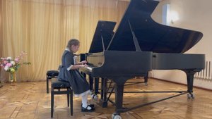 "Охота за бабочкой" И.Н. Иордан, исполняет Гапич Елизавета, 8 лет, 2 класс