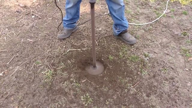 ?? Как сделать Бур Своими Руками Рабочий земляной (садовый) бур Простейший бур